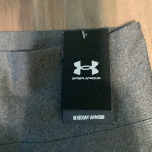 NWT Under Armour Small Grey Heatgear Compression Ankle Legging - Picture 2 of 4